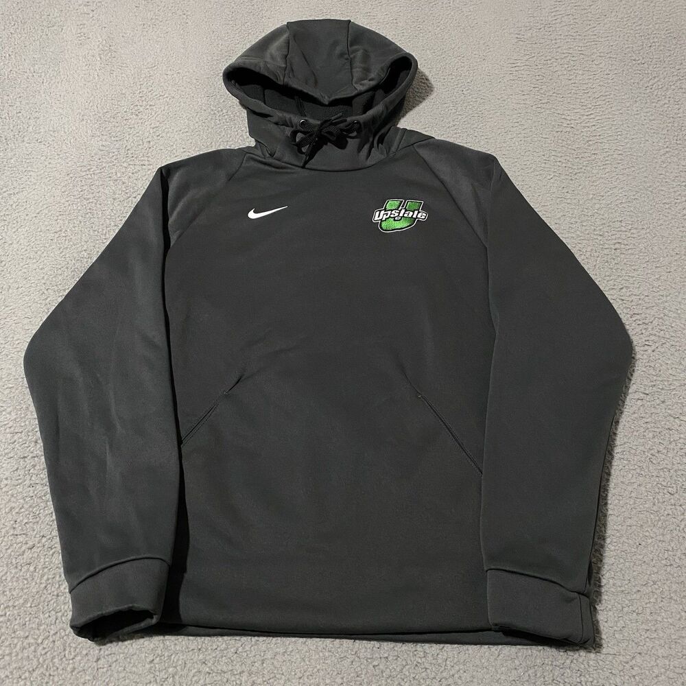 USC Upstate Spartans Hoodie Nike Mens Small Gray Dri Fit Pullover Sweatshirt
